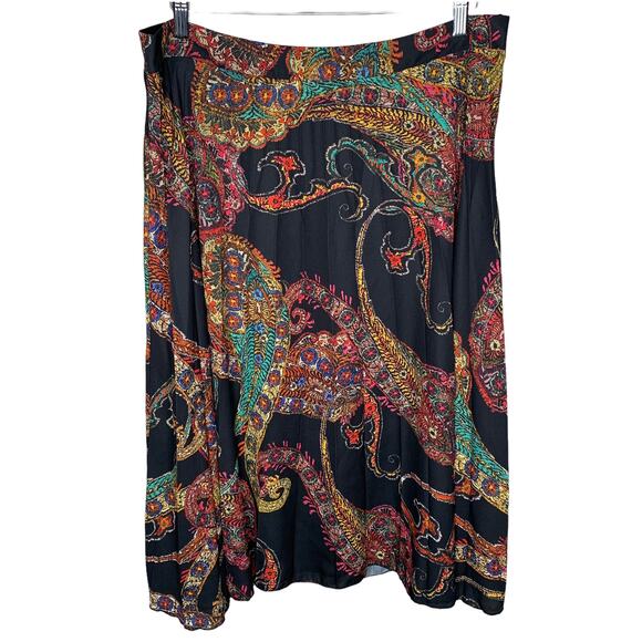 Isle by Melis Kozan 2 Piece Skirt Set Pleated Skirt Top Size Large B3-19 - Picture 2 of 12